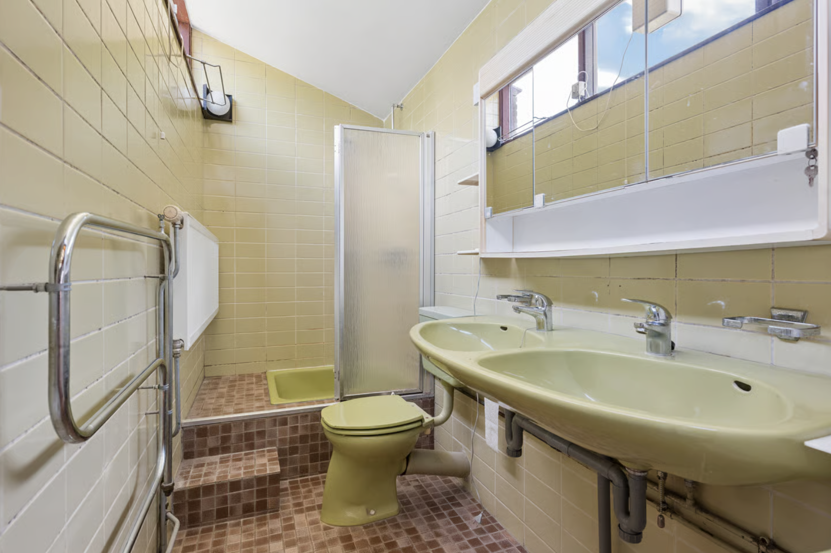 Oude badkamer